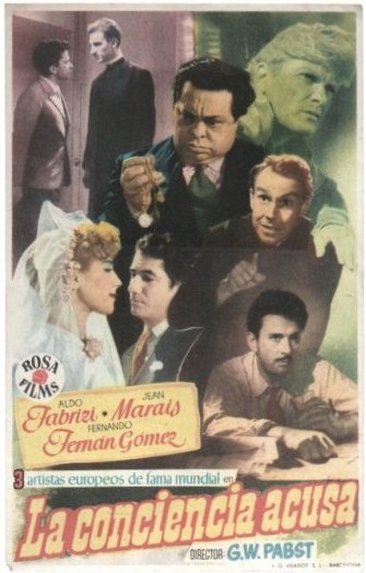 PROGRAMA DE CINE: LA CONCIENCIA ACUSA