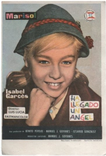 PROGRAMA DE CINE: HA LLEGADO UN ANGEL