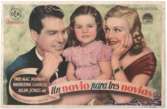 PROGRAMA DE CINE: UN NOVIO PARA TRES NOVIAS