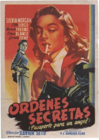 PROGRAMA DE CINE: ORDENES SECRETAS (PASAPORTE PARA UN ANGEL)