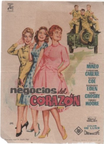 PROGRAMA DE CINE: NEGOCIOS DEL CORAZON