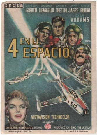 PROGRAMA DE CINE: 4 EN EL ESPACIO
