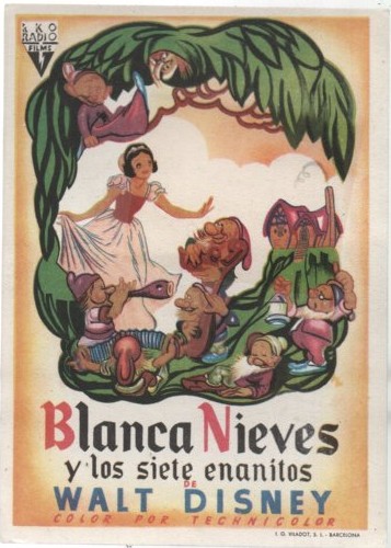 PROGRAMA DE CINE: BLANCA NIEVES Y LOS SIETE ENANITOS