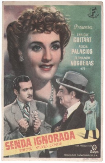 PROGRAMA DE CINE: SENDA IGNORADA