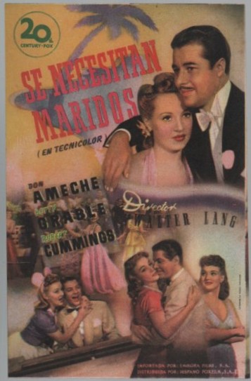 PROGRAMA DE CINE: SE NECESITAN MARIDOS