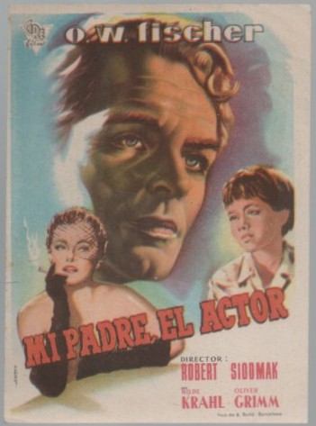 PROGRAMA DE CINE: MI PADRE EL ACTOR