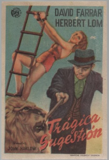 PROGRAMA DE CINE: TRÁGICA SUGESTIÓN