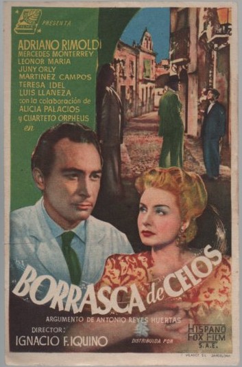 PROGRAMA DE CINE: BORRASCA DE CELOS