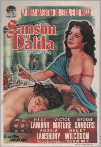 PROGRAMA DE CINE: SANSON Y DALILA