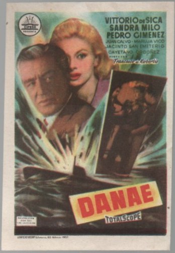 PROGRAMA DE CINE: DANAE