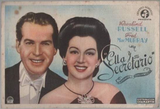 PROGRAMA DE CINE: ELLA Y SU SECRETARIO