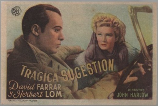 PROGRAMA DE CINE: TRAGICA SUGESTION