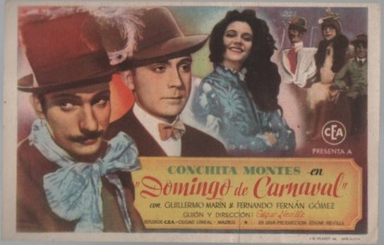 PROGRAMA DE CINE: DOMINGO DE CARNAVAL
