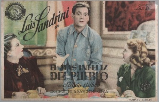 PROGRAMA DE CINE: EL MAS INFELIZ DEL PUEBLO