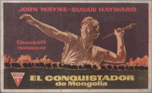 PROGRAMA DE CINE: EL CONQUISTADOR DE MONGOLIA