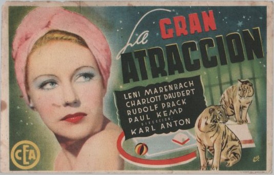 PROGRAMA DE CINE: LA GRAN ATRACCION