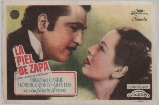 PROGRAMA DE CINE: LA PIEL DE ZAPA