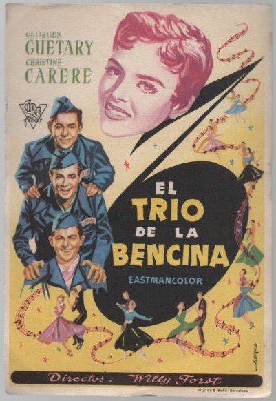 PROGRAMA DE CINE: EL TRIO DE LA BENCINA