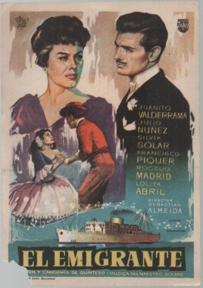 PROGRAMA DE CINE: EL EMIGRANTE