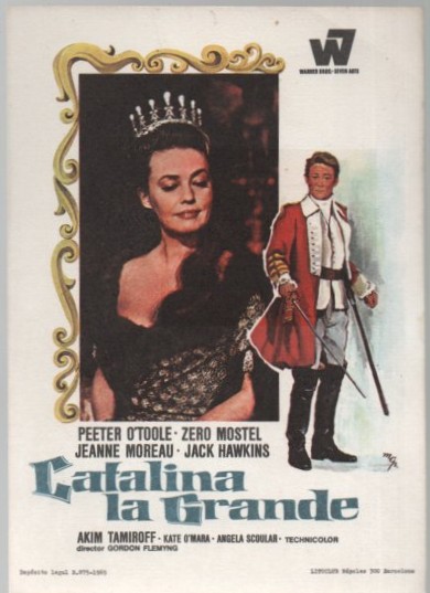 PROGRAMA DE CINE: CATALINA LA GRANDE