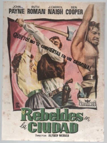 PROGRAMA DE CINE: REBELDES EN LA CIUDAD