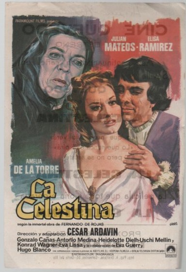PROGRAMA DE CINE: LA CELESTINA