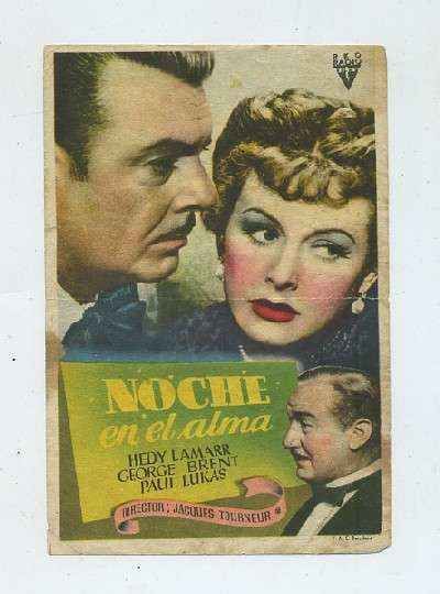 PROGRAMA DE CINE: NOCHE EN EL ALMA