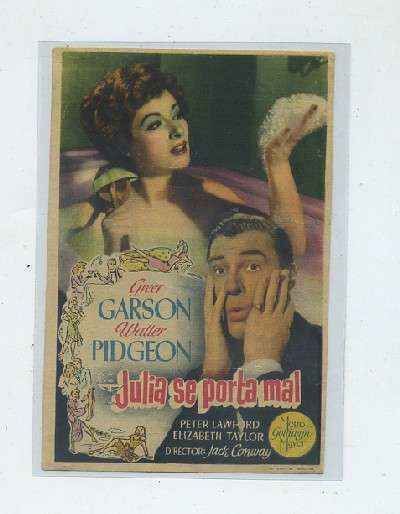 PROGRAMA DE CINE: JULIA SE PORTA MAL