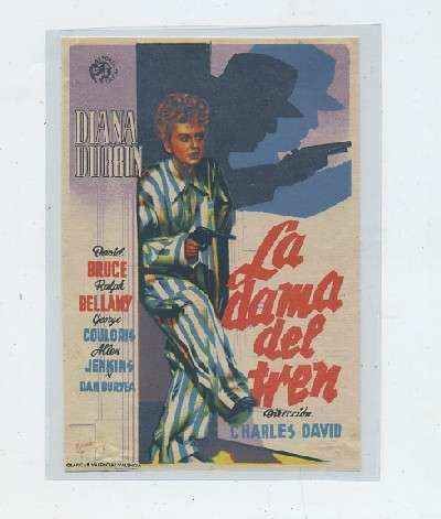 PROGRAMA DE CINE: LA DAMA DEL TREN
