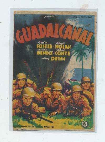 PROGRAMA DE CINE: GUADALCANAL