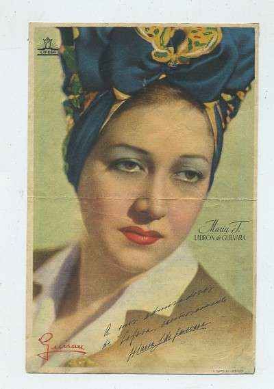PROGRAMA DE CINE: MARIA F. LADRON DE GUEVARA
