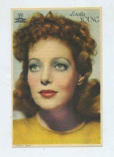 PROGRAMA DE CINE: LORETTA YOUNG