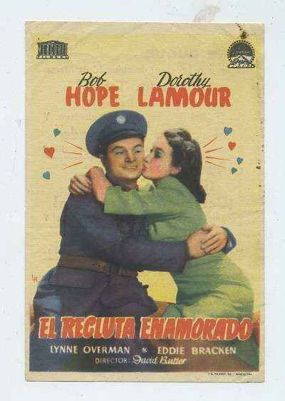 PROGRAMA DE CINE: EL RECLUTA ENAMORADO