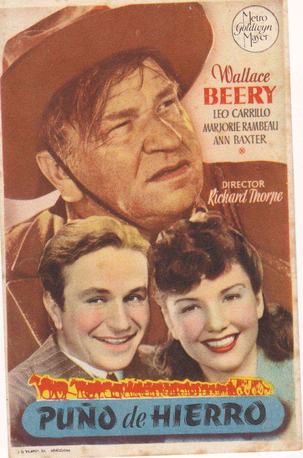 PROGRAMA DE CINE: PUÑO DE HIERRO