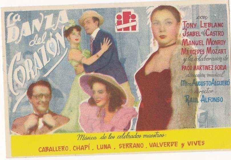 PROGRAMA DE CINE: LA DANZA DEL CORAZON