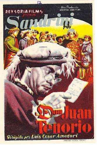 PROGRAMA DE CINE: DON JUAN TENORIO
