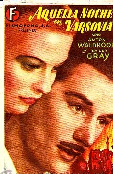 PROGRAMA DE CINE: AQUELLA NOCHE EN VARSOVIA