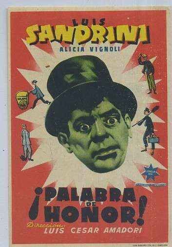 PROGRAMA DE CINE: PALABRA DE HONOR