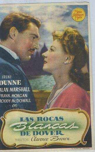 PROGRAMA DE CINE: LAS ROCAS BLANCAS DE DOVER