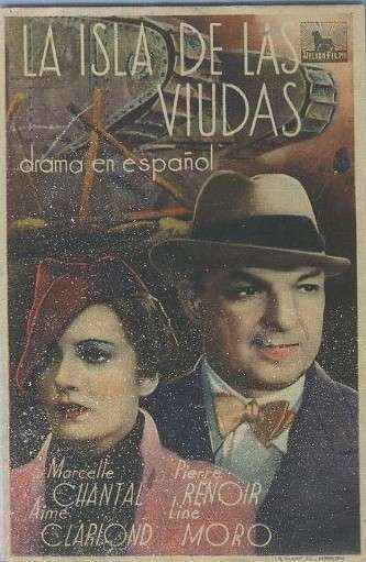 PROGRAMA DE CINE: LA ISLA DE LAS VIUDAS