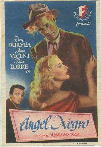 PROGRAMA DE CINE: ANGEL NEGRO