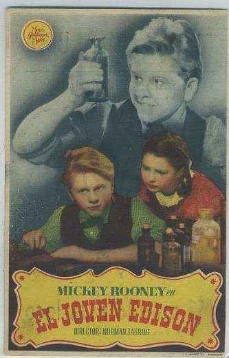 PROGRAMA DE CINE: EL JOVEN EDISON