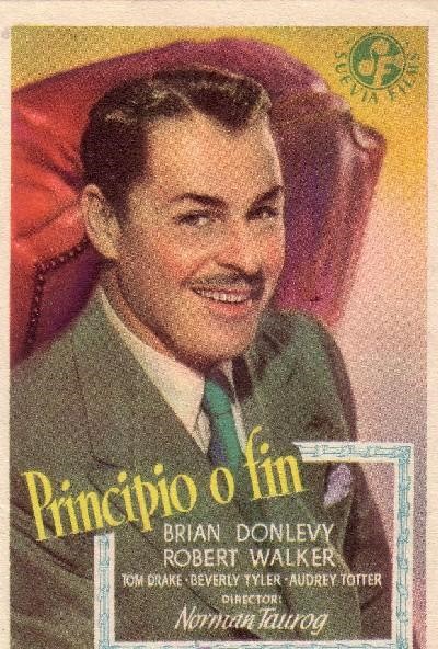 PROGRAMA DE CINE:PRINCIPIO O FIN