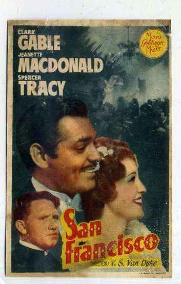 PROGRAMA DE CINE: SAN FRANCISCO