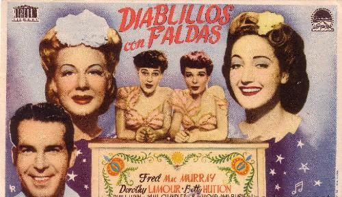 PROGRAMA DE CINE:DIABLILLOS CON FALDAS