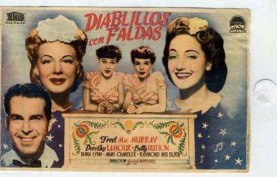 PROGRAMA DE CINE: DIABLILLOS CON FALDAS