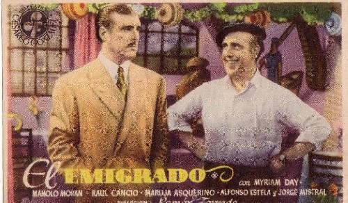PROGRAMA DE CINE:EL EMIGRADO