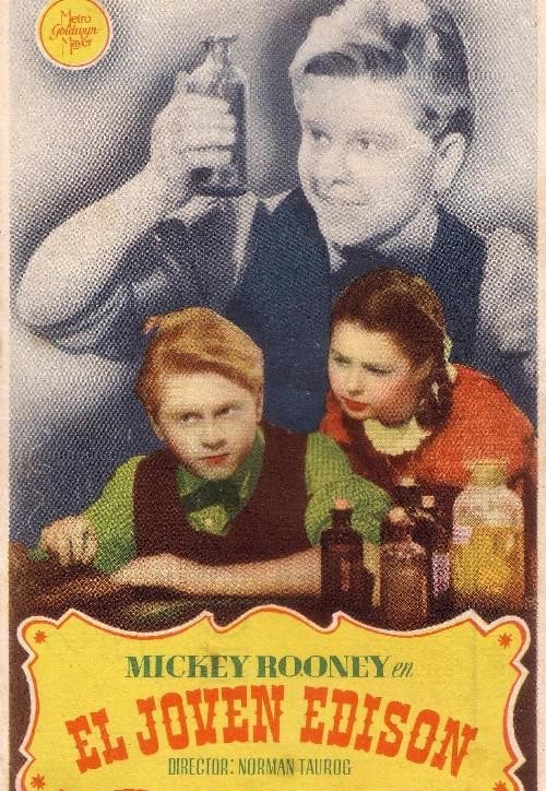 PROGRAMA DE CINE:EL JOVEN EDISON
