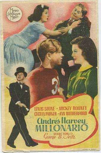 PROGRAMA DE CINE: ANDRES HARVEY MILLONARIO