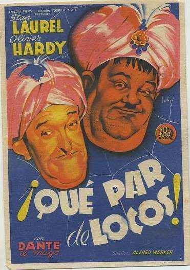 PROGRAMA DE CINE: QUE PAR DE LOCOS